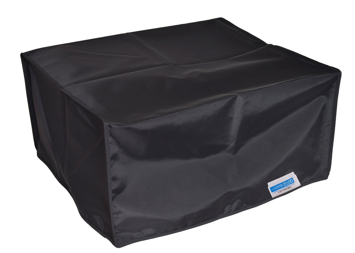 Comp Bind Technology Dust Cover Compatible with HP OfficeJet 4630 Wireless Printer, Black Nylon Anti Static Cover Dimensions 17.5''W x 13''D x 7.5''H