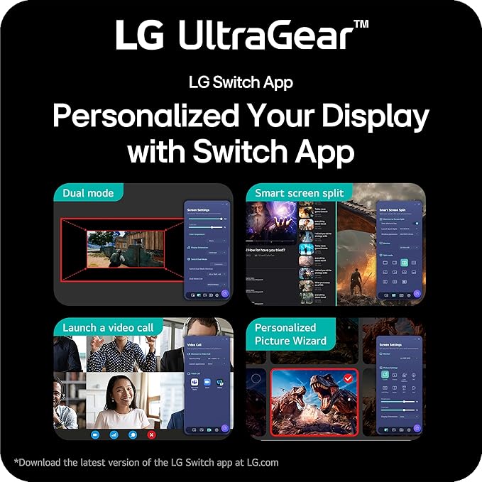 LG 27G610A-B 27-inch Ultragear QHD (2560 x 1440) IPS Gaming Monitor 200Hz 1ms AMD FreeSync Premium VESA DisplayHDR 400 HDMI DisplayPort Tilt/Height/Swivel/Pivot Stand Black