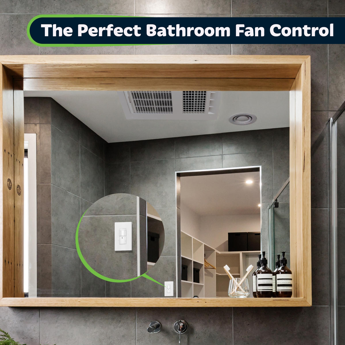 TOPGREENER PIR Motion Sensor Light Switch, Occupancy & Vacancy Motion Sensor Switch, ???????????????? ?????????????? ???????????? ????????, No Neutral Wire, Single Pole