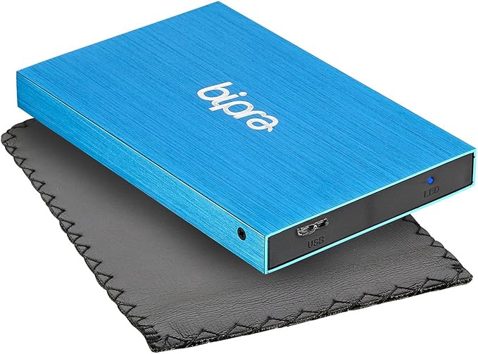 500GB 500 GB USB 3.0 2.5 inch FAT32 Portable External Hard Drive - Blue