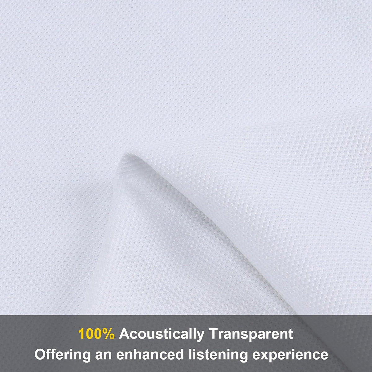 28" 54" x Speaker Grill Cloth, Stereo Grill Mesh Fabric, Abrasion Resistant for Replacement Home Speaker Stage Audio