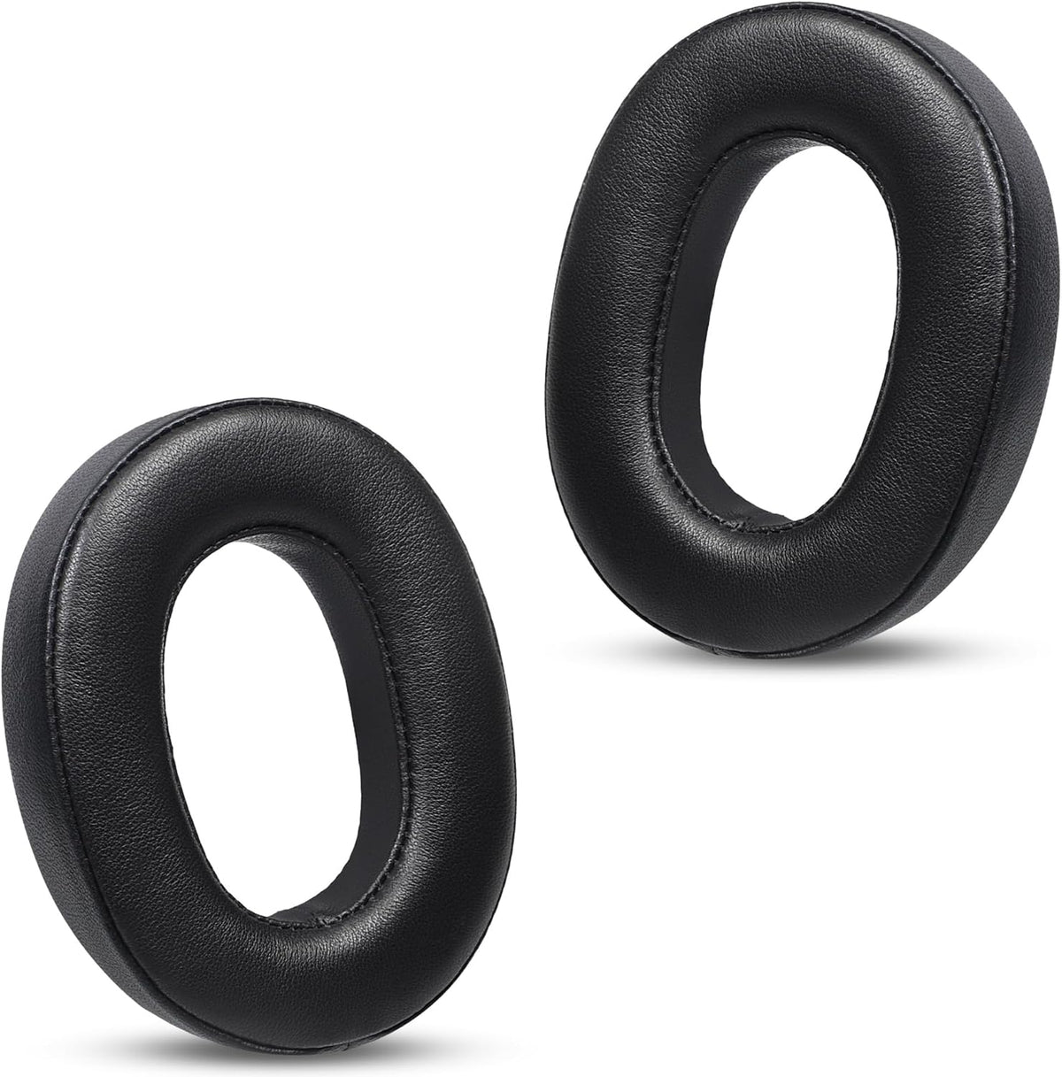 Replacement Ear Pads for Headphones - Compatible for Sony MDR-1000x/WH-1000xm2 | Premium Thickened Sheepskin Cushions with Soft Memory Foam for Comfort - Black