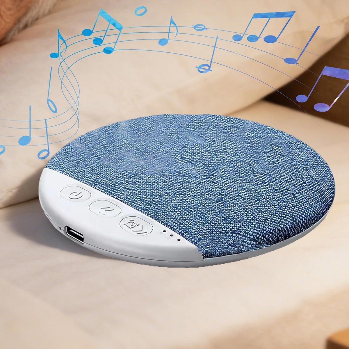 Generic Portable Pillow Speaker - Wireless Bluetooths Pillow Speakers for Sleeping | Rechargeable Bluetooths Sleep Aid