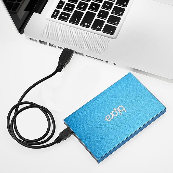 500GB 500 GB USB 3.0 2.5 inch FAT32 Portable External Hard Drive - Blue