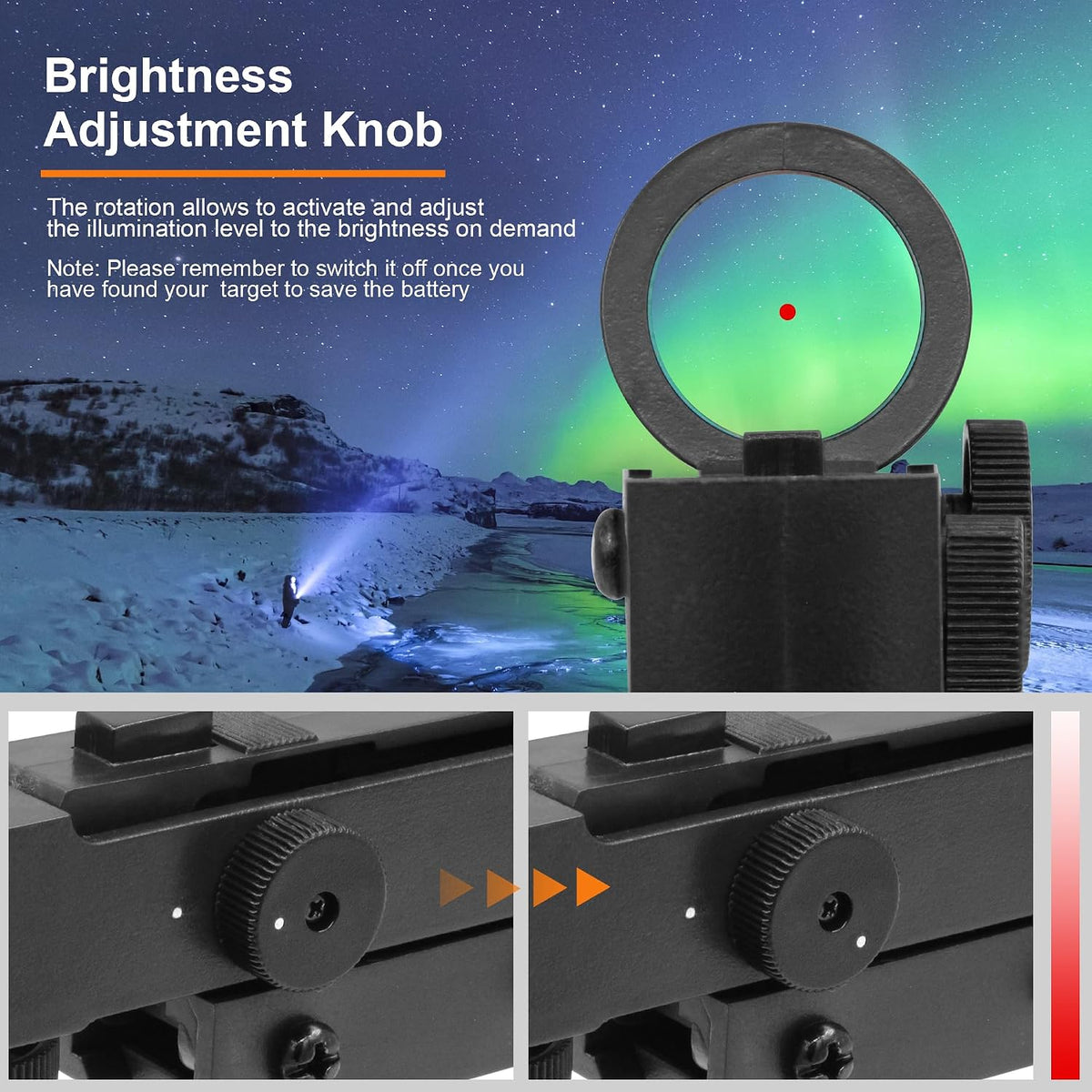 A ALSTAR Alstar Red Dot Finderscope - Starpointer Viewfinder for Astronomical Telescopes with Slide-in Bracket