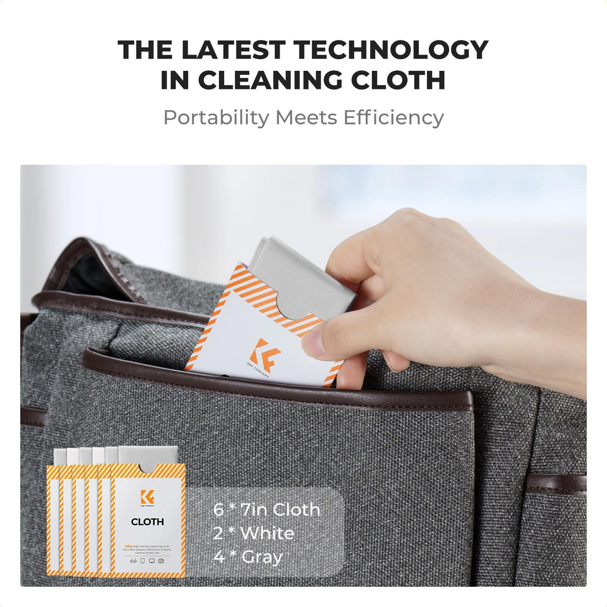 20 Pack Headset, K&F CONCEPT Lens Cleaning Cloth | Microfiber Cleaning Cloth | Camera Lens Cleaner | Camera Lens