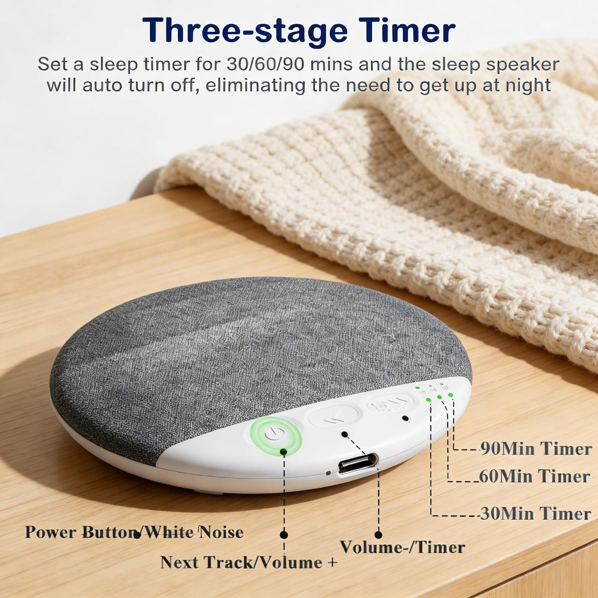 Generic Immersive (2Pcs-B) Ultra-Slim Bluetooth Pillow Speaker for Sleeping, Ultra-Thin Bluetooth Sleep Aid Speaker