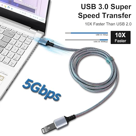 Tan QY USB 3.0 Extension Cable 15Ft, USB 3.0 High Speed Extender Cord Type A Male to A Female for PlayStation, Xbox, USB Flash Drive, Hard Drive, Card Reader,Scanner,Printer,Keyboard (Silver, 15Ft)