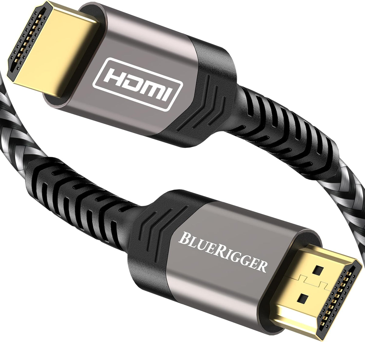 8K (6FT 4Pack, 8K 60Hz 48Gbps, 2.3) PS5, BlueRigger HDMI Cable - HDR, High Speed HDMI Braided Cord, eArc, HDCP