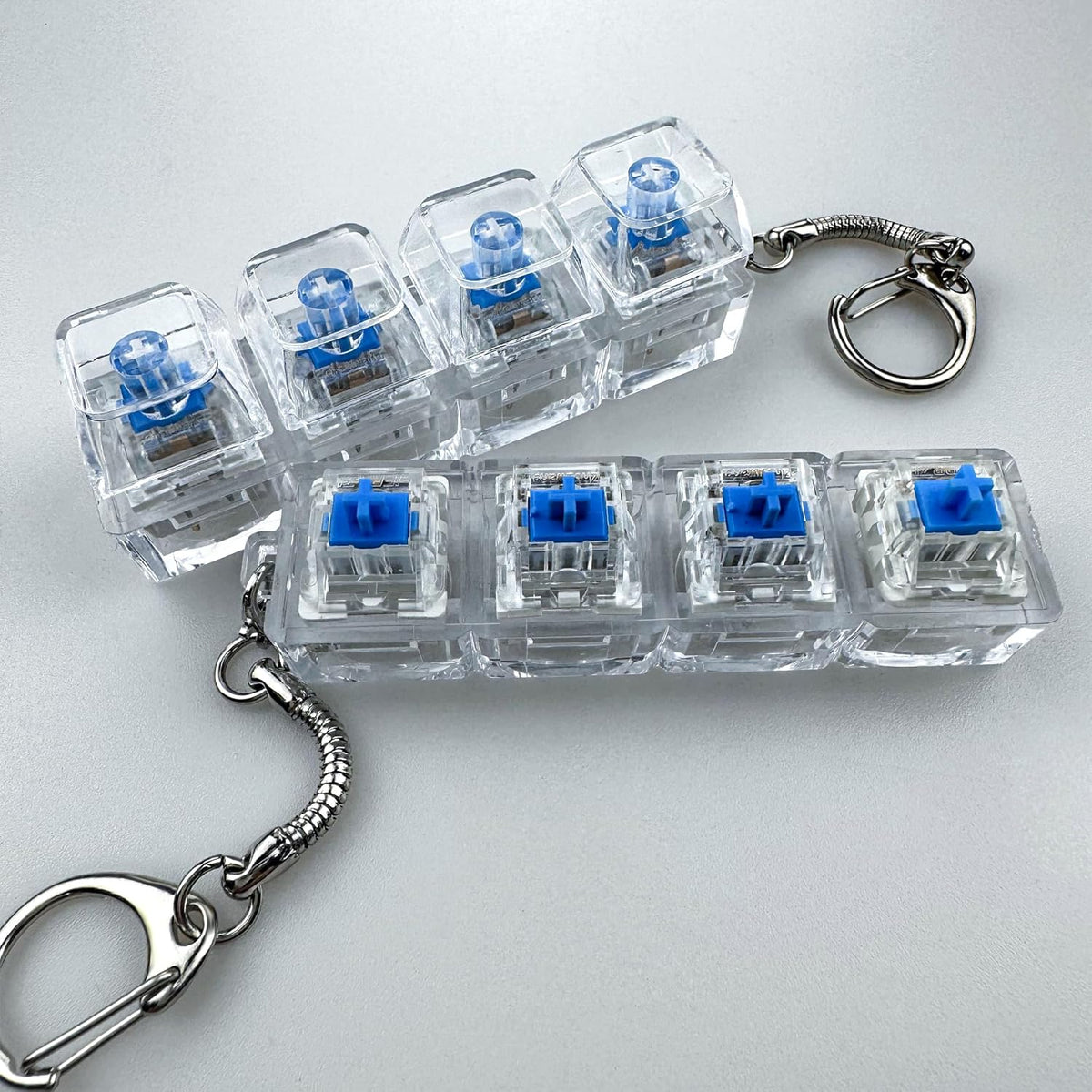 10 3 50gf 3D ZhouWang PCS Blue Switch Pin Pre-Lubricated,Dustproof Clicky Switch,Suitable for clickers for PrintsMX