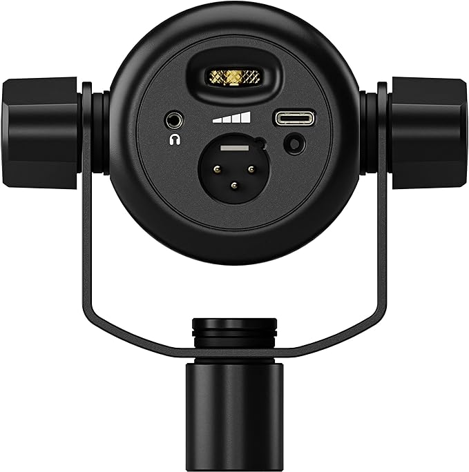 Rode PodMic USB Dynamic Broadcast Microphone with Rode PSA1+ Broadcast Microphone Boom Arm XLR Cable Purple SC27 USB-C to USB-C Cable and Purple WS14 Pop Filter