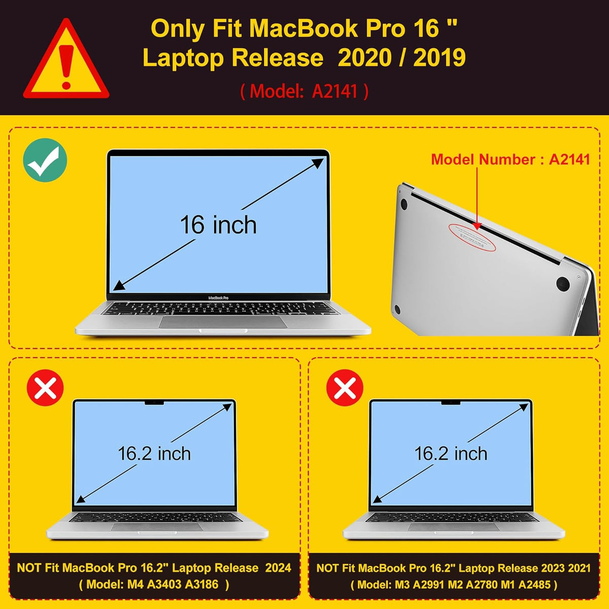 Mektron Case for MacBook Pro 16 Inch A2141 Cover 2019 Release 16" with Liquid Retina Display/Touch ID, Plastic Hard Shell with Keyboard Skin & Screen Protector & Dust Plug, Jumping Dolphin