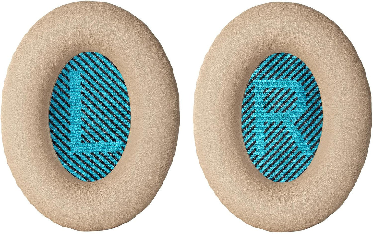 Aurivor Replacement Ear-Pads Cushions for Bose QuietComfort (QC) 35 35ii 25 15 2 and More Headphones, Upgraded Covers with Soft Protein Leather, Reinforced Sealing, Optimized Memory Foam (Brown)
