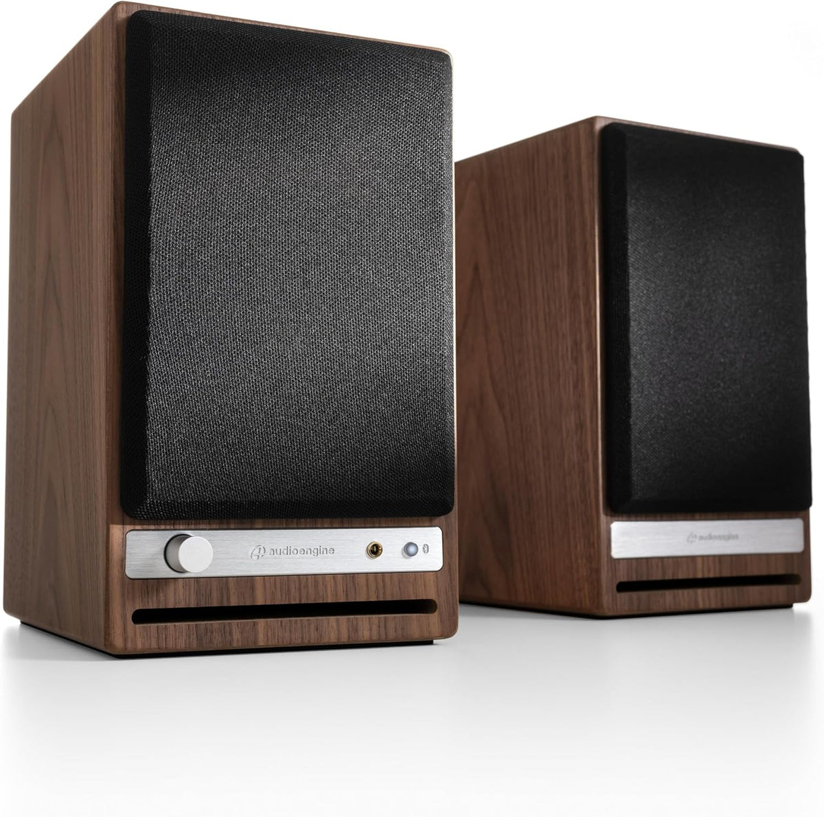 Audioengine HD4 24 Bit Bluetooth Bookshelf Speakers - TVs, Desktops, Stereos, Music, Movies and Gaming - Bluetooth aptX Adaptive 5.3