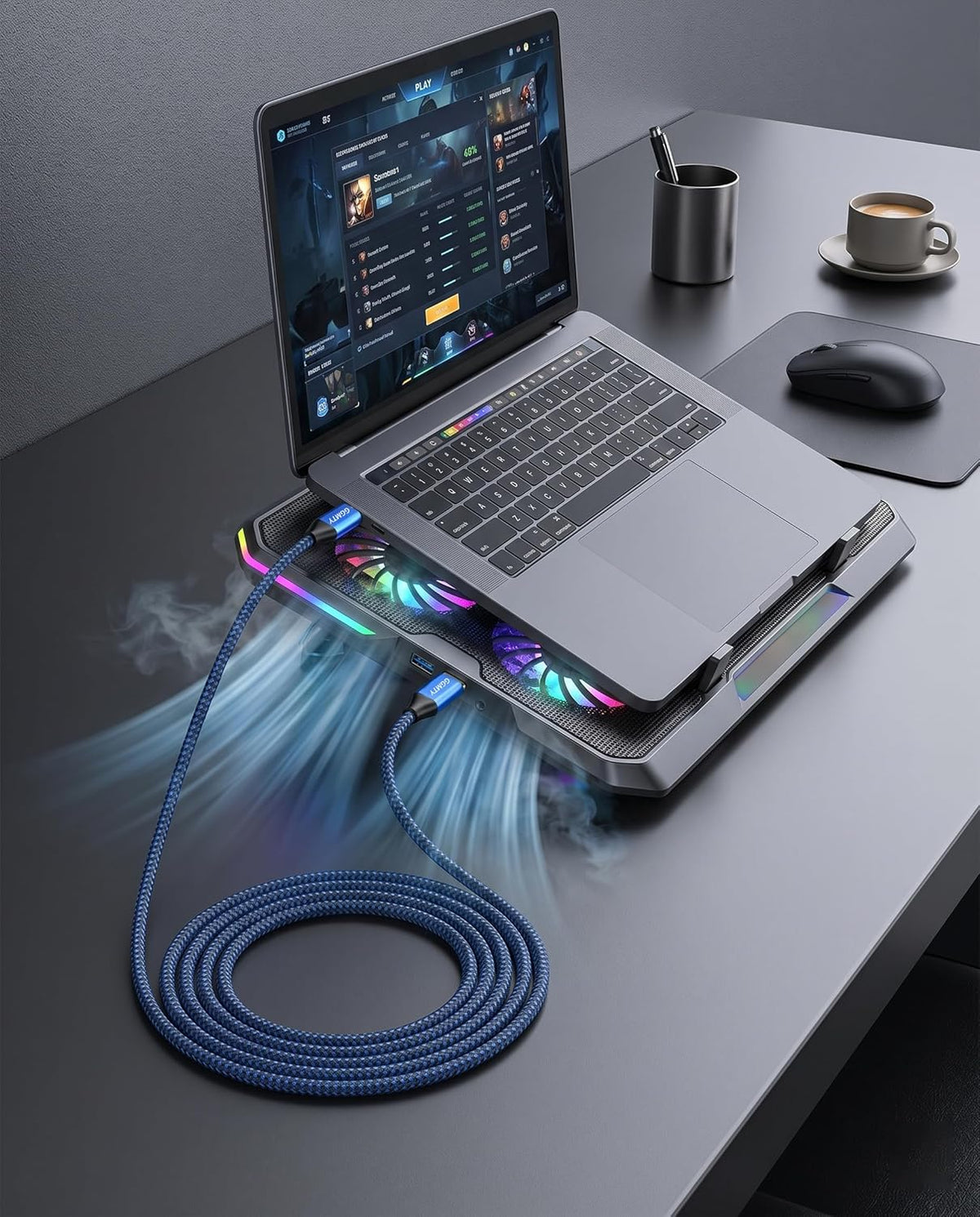 GGMTY 25FT, 3.0 USB to USB Cable Extreme Long Durable Braided USB Male to Male Type A to Type A Cable Data Transfer