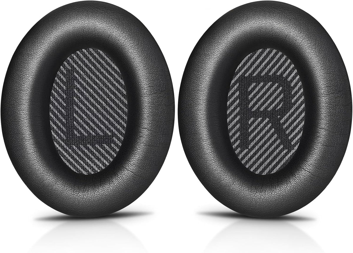 Thcbme Replacement Earpads for Bose Headphones, Bose Quietcomfort 35 Replacement Earpads, Black