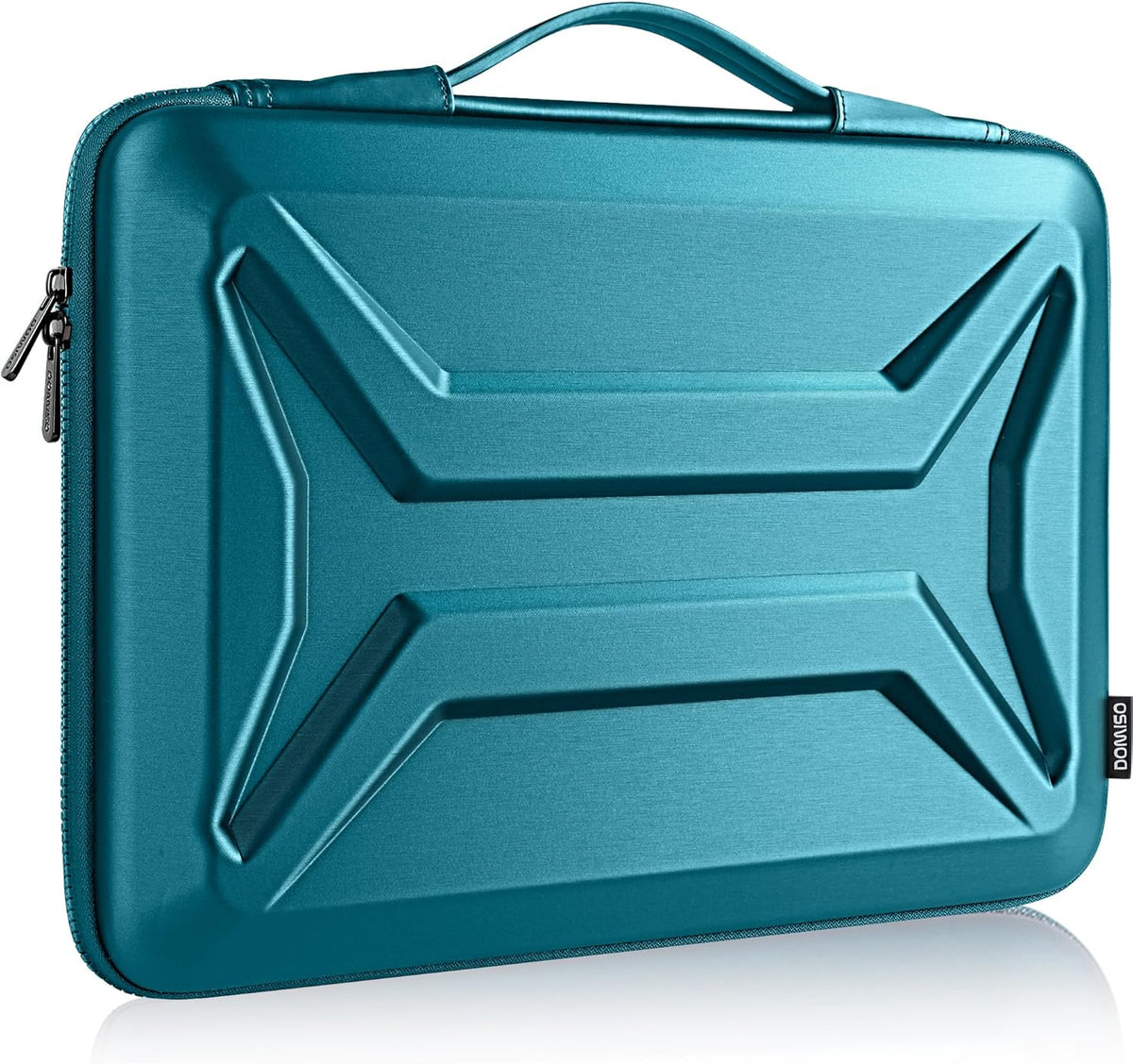 DOMISO 14 Inch Laptop Case Shockproof Sleeve Waterproof Hard Shell Protective Cover for Business & Travel, Fits 14" Lenovo ThinkPad/Dell XPS/HP Pavilion/Macbook Pro (Teal)