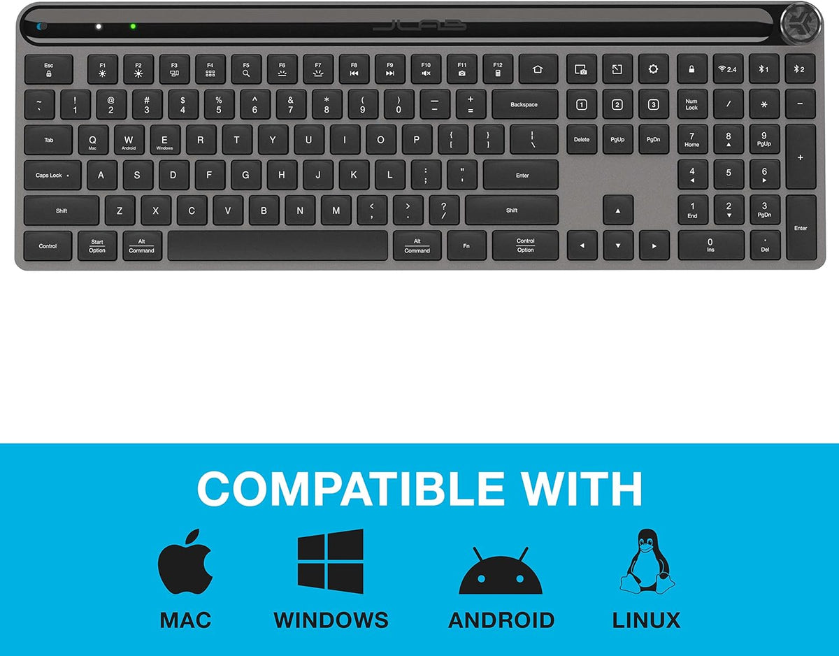 JLab Epic Work Bundle, Epic Wireless Keyboard and Epic Wireless Mouse