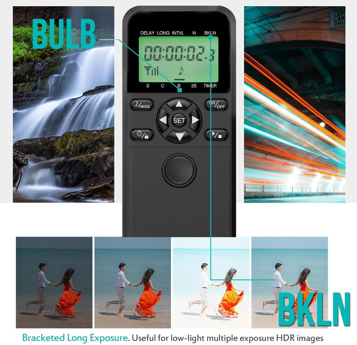 Wireless Shutter Camera Remote Intervalometer Timer Compatible with Sony a67, a65, a57, a55, a900, a850, a700, a580, a560, a550, a500, a450, a300, Replaces Sony RM-L1AM Cable