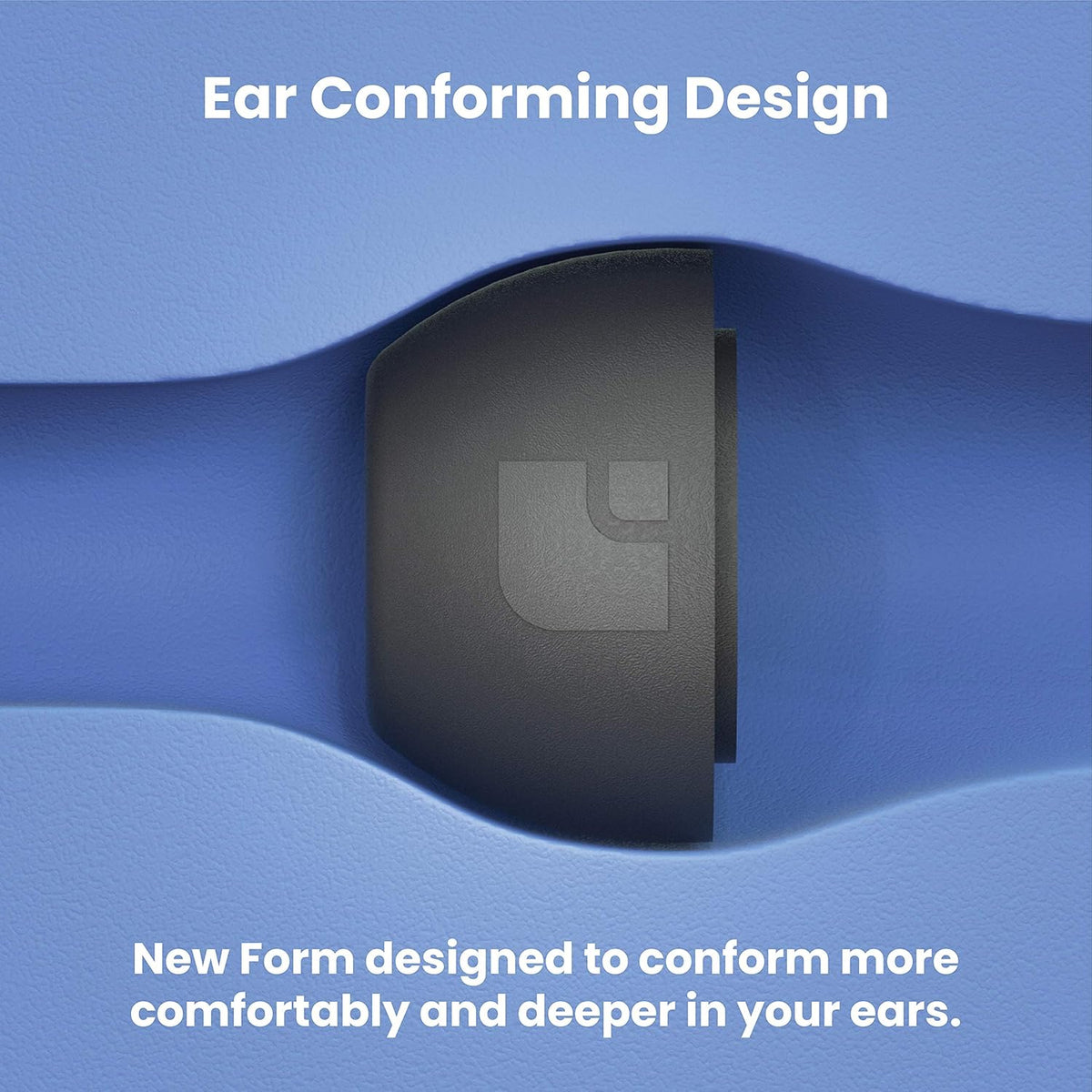 Foam Masters Ultra-Premium Memory Foam Ear Tips for AirPods Pro 1st & 2nd Gen | 3 Pairs | Black Magic Ver 6.0 | Secure | Comfort | Better Noise Cancel | Replacement Buds – Black, Large