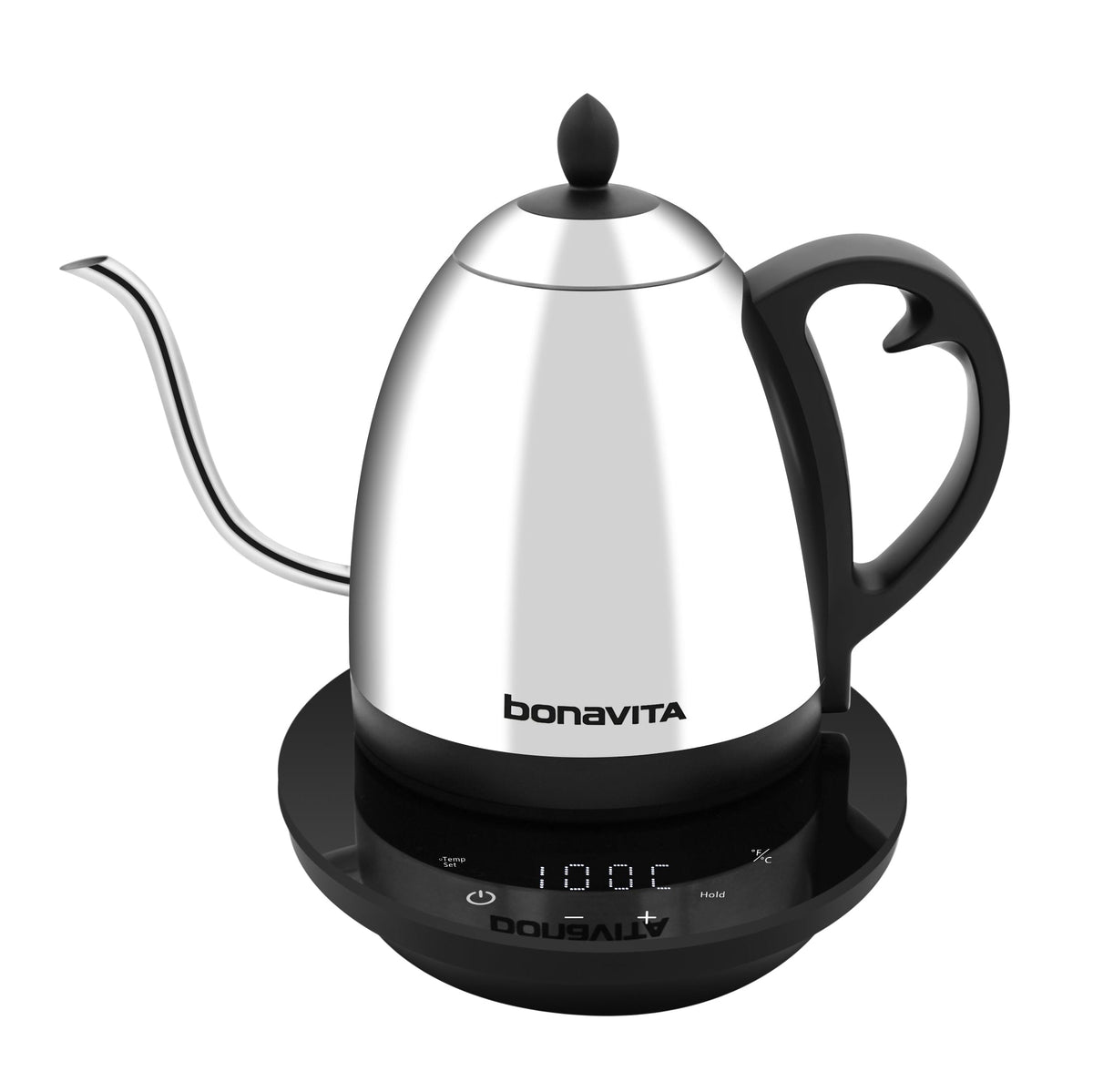 Bonavita Cosmopolitan 1.0L Gooseneck Precision Temperature Electric Kettle